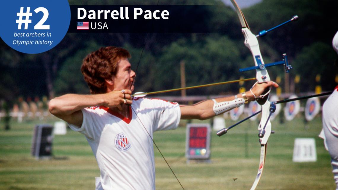 史上最佳奥运弓箭手：#2 Darrell Pace